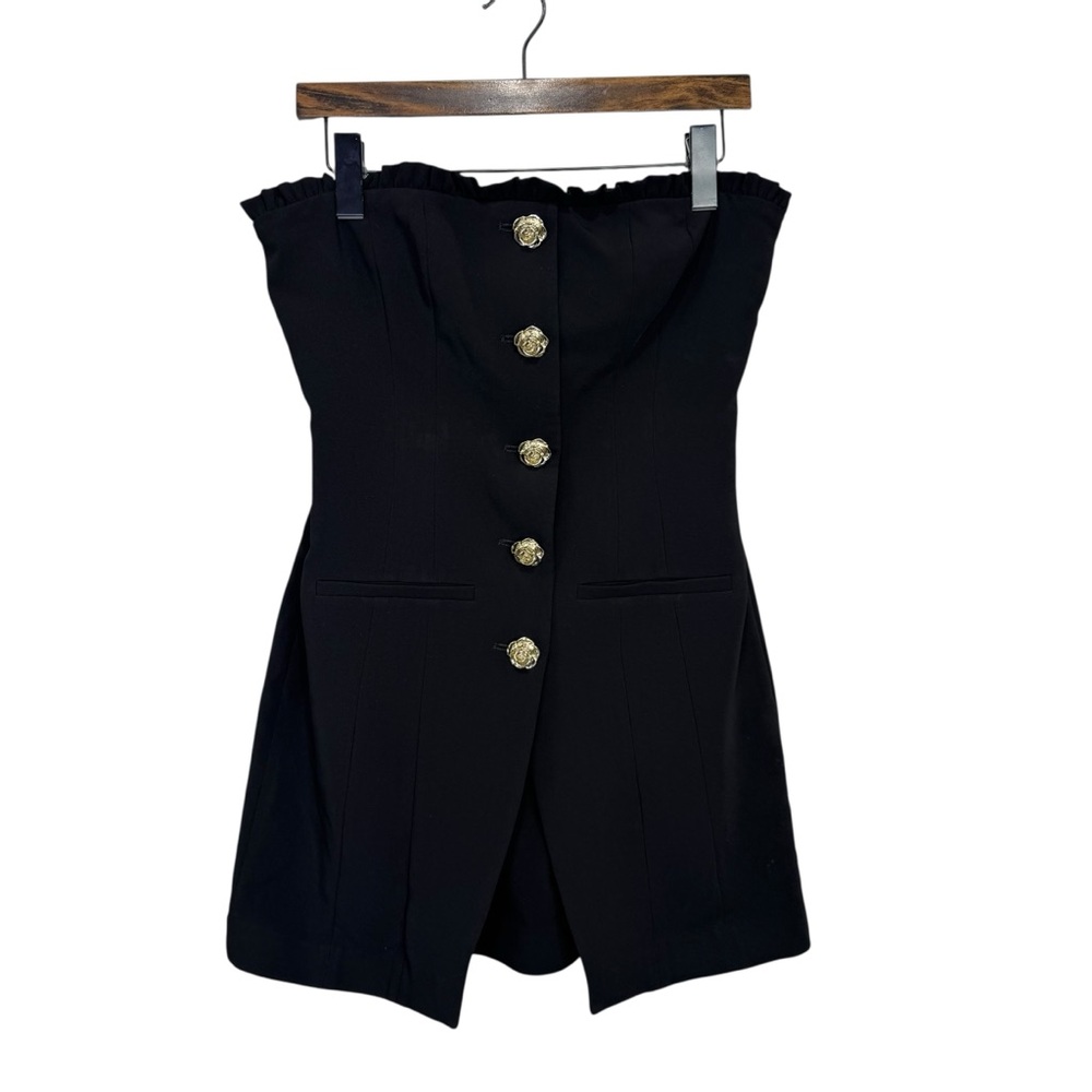 NEW Majorelle Brooke Mini Dress Black Size Medium - Picture 4 of 9